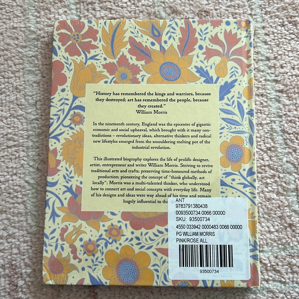 NWT William Morris Story Book Comic Book Coffee Table Decor Book Housewarming - Picture 6 of 12